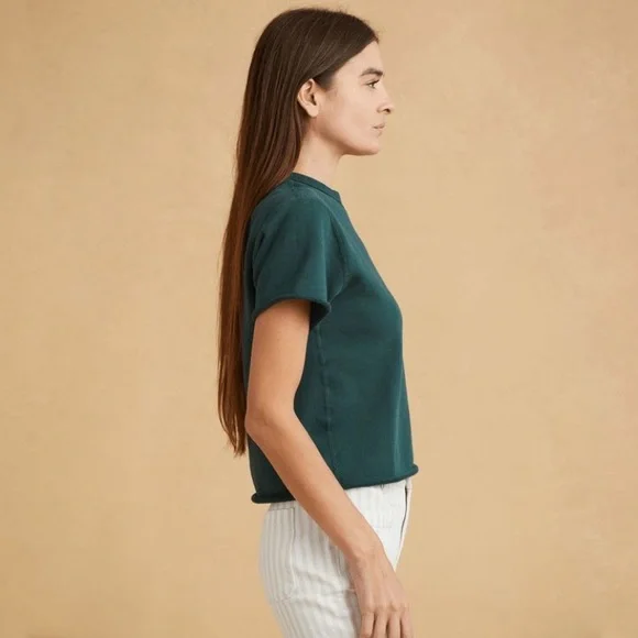 The Classic T-Shirt Company French Terry Short Sleeve Box Tee Sweatshirt XXL - Picture 3 of 11